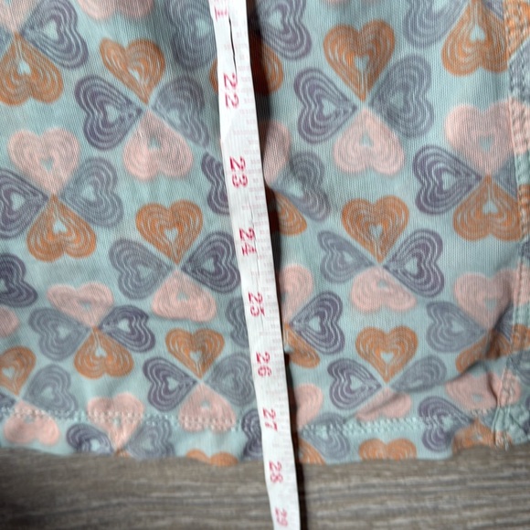 FREE PEOPLE Lucky Shirtee Mesh Sheer Top Button Front Mint Combo Small - Picture 10 of 10